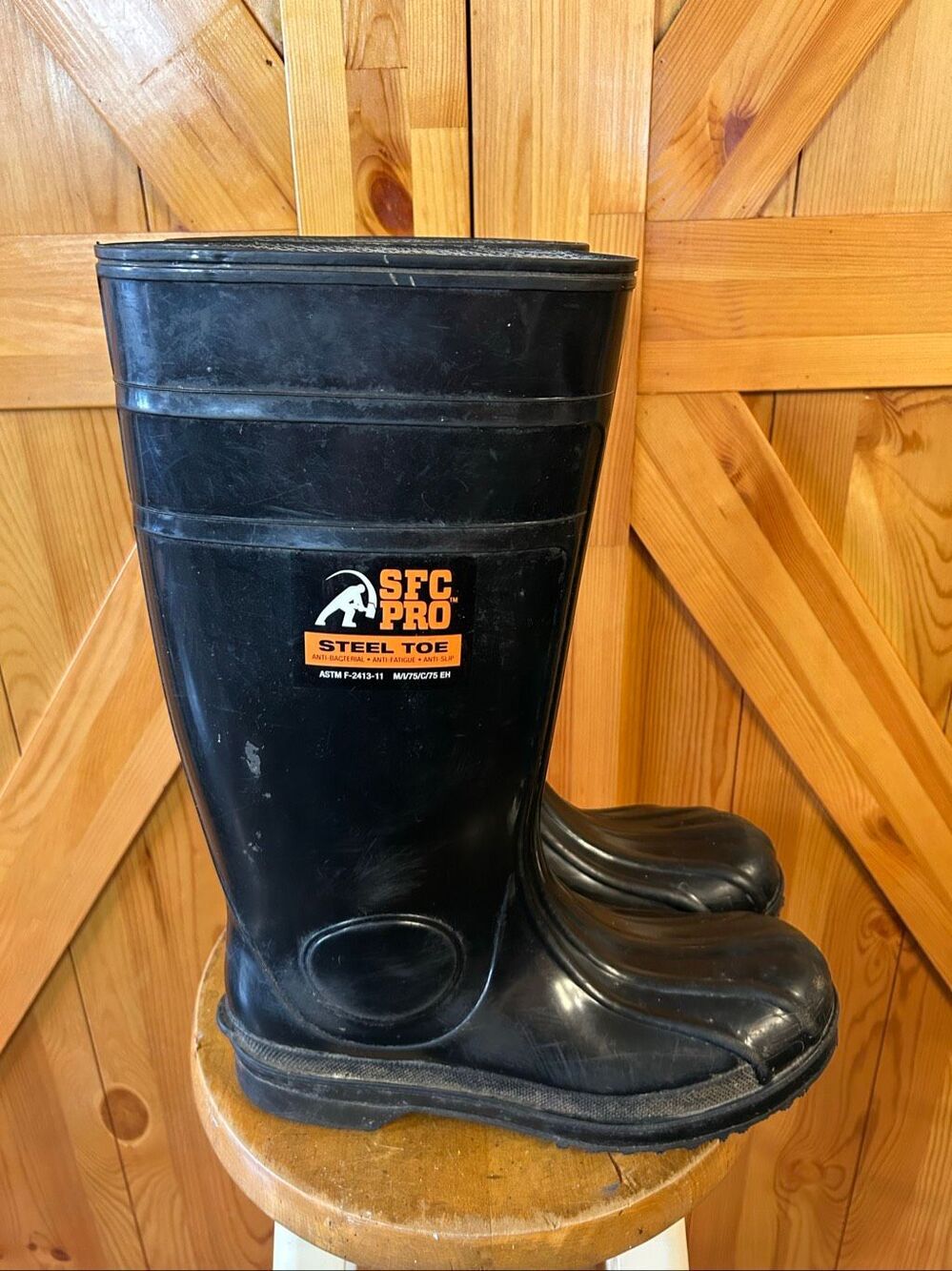 Shoes for Crews SFC-PRO STEEL-TOED Boots SIZE 11